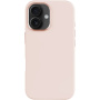 FIXED Husă din silicon MagFlow cu MagSafe pentru iPhone 16 - roz