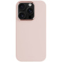 FIXED Husă din silicon MagFlow cu MagSafe pentru iPhone 16 Pro - roz