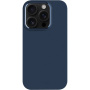FIXED Husă din silicon MagFlow cu MagSafe pentru iPhone 16 Pro - Albastru închis