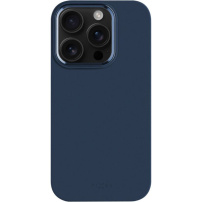 FIXED Husă din silicon MagFlow cu MagSafe pentru iPhone 16 Pro - Albastru închis