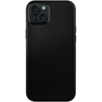 FIXED MagLeather husă din piele cu MagSafe pentru iPhone 15 - negru