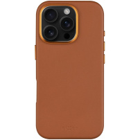 FIXED Husă din piele MagLeather cu MagSafe pentru iPhone 16 Pro Max - maro