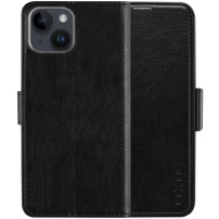 FIXED Opus carcasă flip pentru iPhone 14 - negru