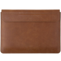 FIXED Oxford husă din piele pentru MacBook Air 13" (A2681 / A3113) - maro