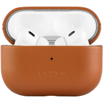 FIXED Carcasă din piele PodsLeather pentru AirPods 3 - maro