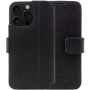 FIXED Husă din piele ProFit pentru iPhone 16 Pro - neagră