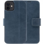 FIXED ProFit carcasă din piele pentru iPhone 12 / 12 Pro - albastru