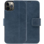 FIXED ProFit carcasă din piele pentru iPhone 12 / 12 Pro - albastru