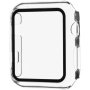 FIXED Pure carcasă de protecție cu sticlă temperată pentru Apple Watch 44mm - transparent