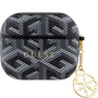 Guess G Cube Charm carcasă pentru AirPods 3 - negru