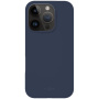Husă de protecție FIXED Story pentru iPhone 16 Pro - albastru închis