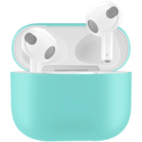 Husă de protecție din silicon pentru AirPods 3 - turcoaz
