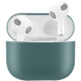 Husă de protecție din silicon pentru AirPods 3 - petrol