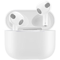 Husă de protecție din silicon pentru AirPods 3 - alb