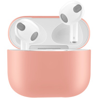 Husă de protecție din silicon pentru AirPods 3 - portocaliu