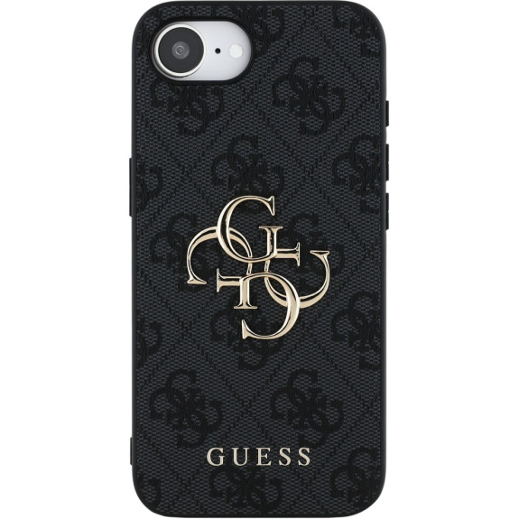 Husă Guess 4G Metal Logo pentru iPhone 16e / 17e - gri