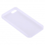 Carcasă transparentă, ultra subţire (0,3mm), din policarbonat, pentru iPhone 5 / 5S / SE (2016)