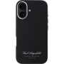 Karl Lagerfeld Husa Hotel RSG pentru iPhone 16 - neagra
