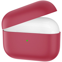 Husă din silicon pentru AirPods 3 - vișiniu