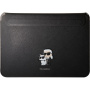 Karl Lagerfeld Saffiano Karl and Choupette NFT carcasă pentru iPad până la 13" / MacBook până la 14" - negru