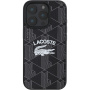 Lacoste Husă combinată cu monogramă cu MagSafe pentru iPhone 16 Pro Max - negru