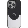 Mercedes Husă dublu strat cu MagSafe pentru iPhone 16 Pro Max - negru și argintiu