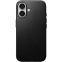 Nomad Husă din piele modernă din piele cu MagSafe pentru iPhone 16 Plus - negru