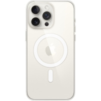 Husă originală Apple transparentă cu MagSafe pentru iPhone 15 Pro Max - transparent