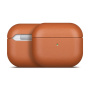 Husă de protecție din piele pentru AirPods Pro - maro