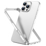Ramă de protecție pentru iPhone 16 Pro Max - argintiu