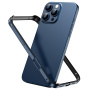 Ramă de protecție pentru iPhone 16 Pro Max - albastru închis