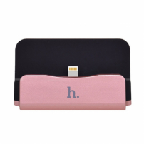 Staţie de andocare HOCO, cu conector lightning, pentru Apple iPhone 7 / 7 Plus / 6S / 6S Plus / 6 / 6 Plus a iPhone 5 / 5S / 5C / iPod - roz-aurie