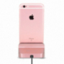 Staţie de andocare HOCO, cu conector lightning, pentru Apple iPhone 7 / 7 Plus / 6S / 6S Plus / 6 / 6 Plus a iPhone 5 / 5S / 5C / iPod - roz-aurie