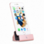 Staţie de andocare HOCO, cu conector lightning, pentru Apple iPhone 7 / 7 Plus / 6S / 6S Plus / 6 / 6 Plus a iPhone 5 / 5S / 5C / iPod - roz-aurie