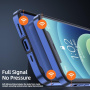 Ramă de protecție pentru iPhone 15 Pro - roșu