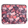 Geantă cu model floral pentru iPad de până la 11" / MacBook de până la 12" - roșie