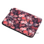 Geantă cu model floral pentru iPad de până la 11" / MacBook de până la 12" - roșie