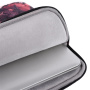 Geantă cu model floral pentru iPad de până la 11" / MacBook de până la 12" - roșie