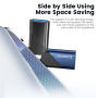 Toocki TQ-OTG06 adaptor de încărcare și date - USB-A la USB-C - mov