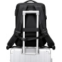 COOLBELL CB-8308 rucsac cu port USB extern și sistem de blocare a fermoarelor pentru iPad / MacBook de până la 17" - negru