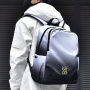YS3588 rucsac ușor cu gradient de culoare pentru iPad / MacBook de până la 16" - gri