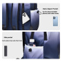 YS3588 rucsac ușor cu gradient de culoare pentru iPad / MacBook de până la 16" - albastru
