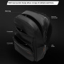 WEPOWER W-3433 rucsac impermeabil pentru iPad / MacBook de până la 16" - gri închis