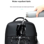 COOLBELL CB-8316 rucsac spațios cu port USB extern pentru iPad / MacBook de până la 16" - albastru închis