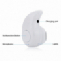 Căşti universale wireless Bluetooth 4.0, pentru Apple iPhone / iPad / Mac - albe