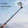 CYKE C20 selfie stick cu tripod și prindere MagSafe pentru iPhone - negru
