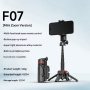 CYKE F07 mini Bluetooth selfie stick cu tripod pentru iPhone - negru