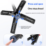 CYKE F07 mini Bluetooth selfie stick cu tripod pentru iPhone - negru