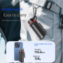 CYKE F07 mini Bluetooth selfie stick cu tripod pentru iPhone - negru
