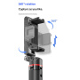 CYKE F07 mini Bluetooth selfie stick cu tripod pentru iPhone - negru